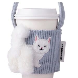Starbucks Blue Cat Cup holder -Taiwan Only